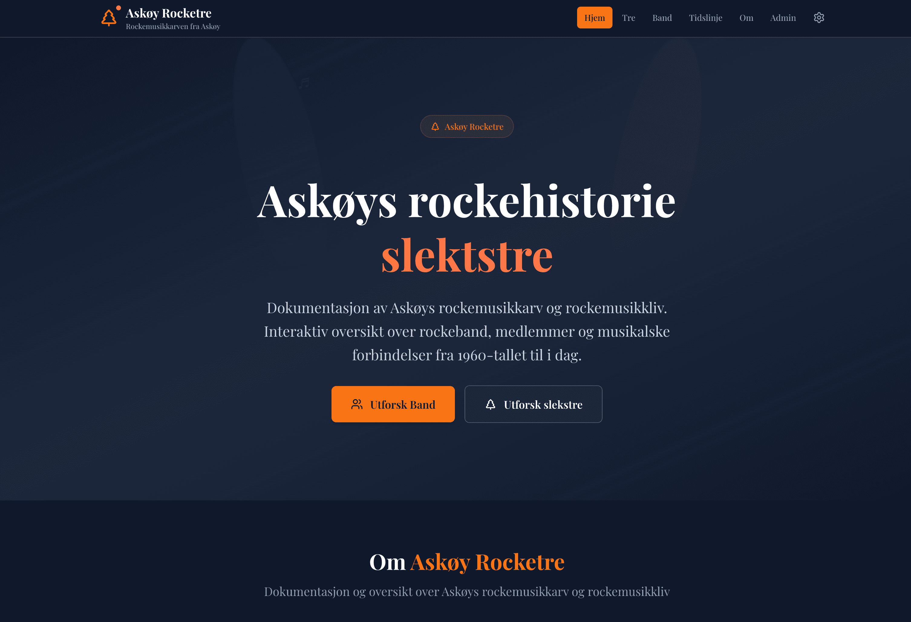 Askøy Rocketre project screenshot